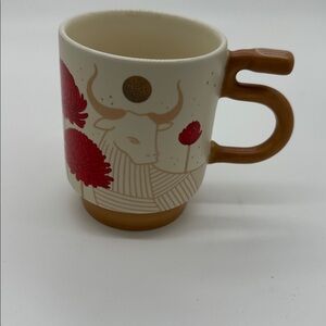Starbucks Lunar 2021 Year of The Ox Ceramic Coffee Cup Mug 10 oz